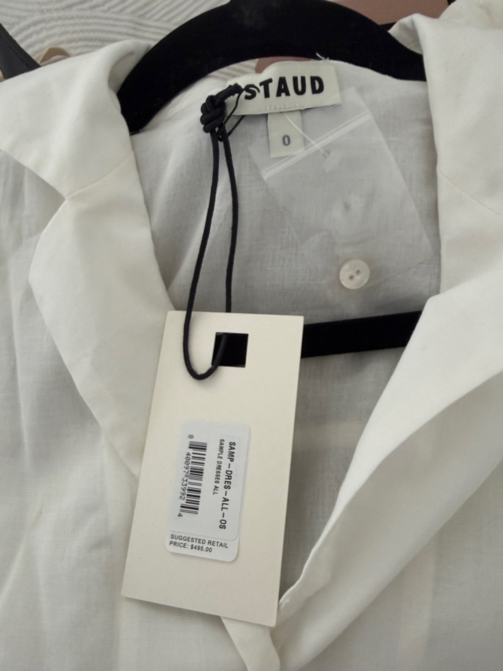 Staud Meryl Cotton Poplin  Midi Dress NWT Sz 0 - Picture 7 of 7